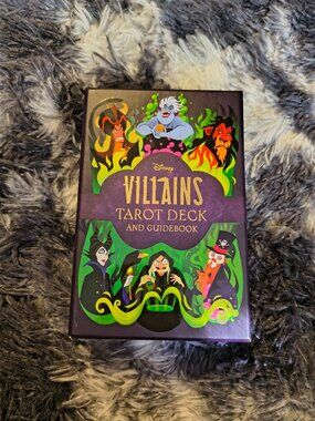 Disney Villians Tarot Deck and Guidebook Fortune Telling Divination Oracle
